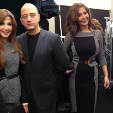 نانسي وإليسا في عرض إيلي صعب في باريس