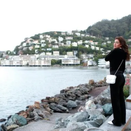 رويدا عطية في زيارة إلى أمريكا