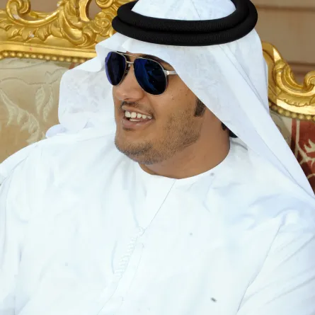 محمد بن حمدان بن زايد يحضر أفراح المهيري والرميثي