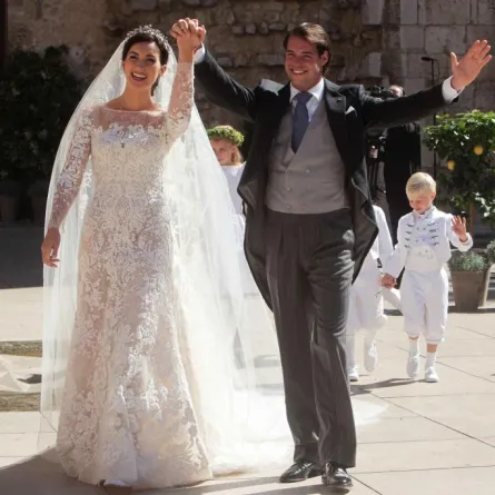 بالصور: زفاف الأمير فيليكس في جنوب فرنسا