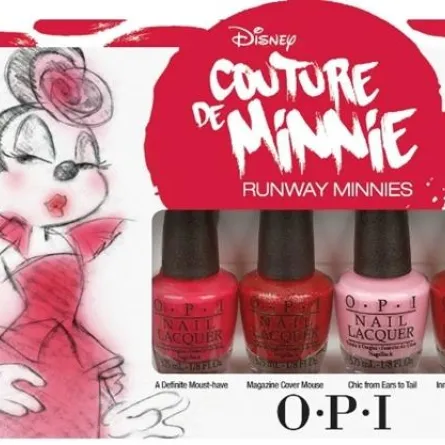 زيّني اظافرك برسم Minnie Mouse