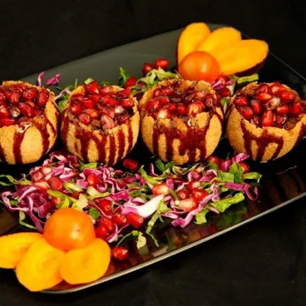 الكبّة الأرمنيّة مع دبس الرمّان