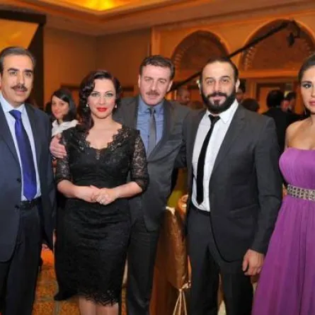 بالصور:  سلاف فواخرجي تكسر المقاطعة العربية