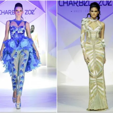 آناقة على طريقة هيفاء وهبي في تصاميم شربل زوي