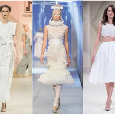 اللون الأبيض يكتسح عروض Fashion Forward في دبي