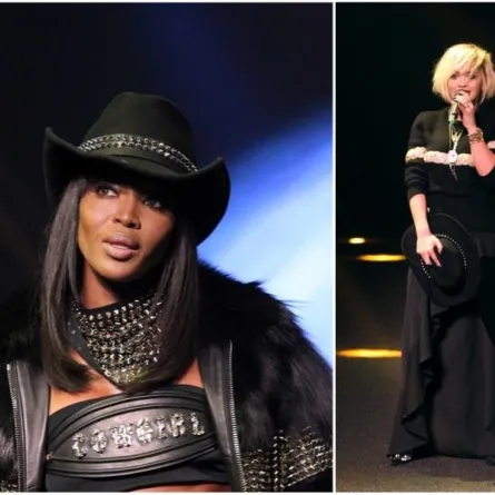Naomi Campbell و Rita Ora على منصة العرض في ميلان