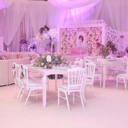 تصاميم كوش عهود عبد الله من معرض "أعراسنا" في جدّة