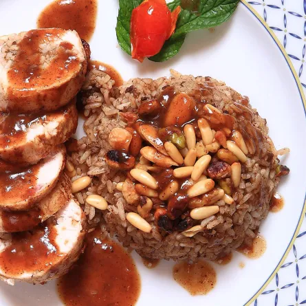 أرز بالدجاج