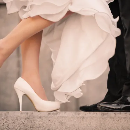 6 نصائح للعروس لاختيار حذاء مريح لزفافها