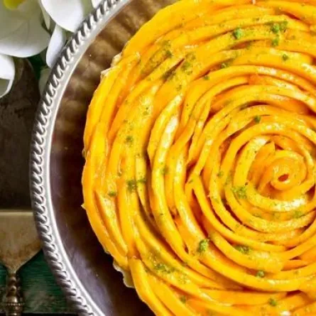 تارت الكنافة بالمانجو