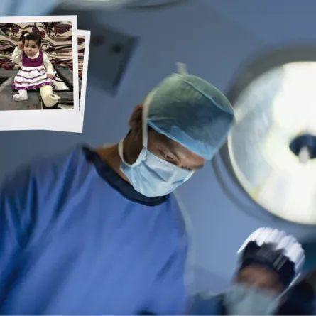 «تالين».. رضيعة كسر فخذها فجبَّر «الطبيب» ساقها في تيماء