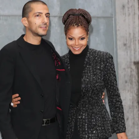 زواج جانيت جاكسون والقطري وسام المانع 