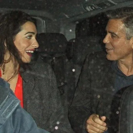 جورج كلوني مجدداً في لقاء غرامي مع اللبنانية أمل علم الدين