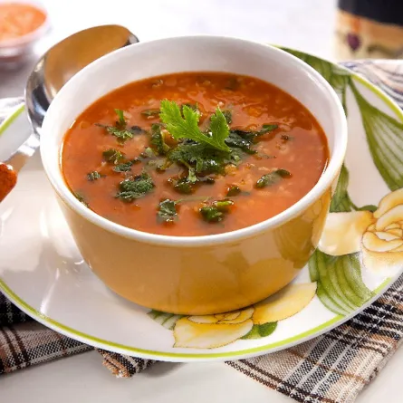 حساء العدس والبرغل