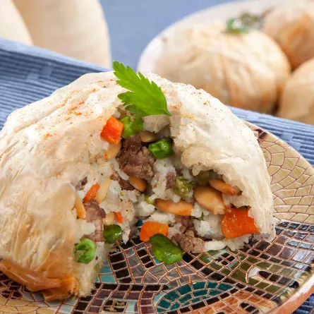 أوزي باللحم المفروم من مطبخ منال العالم