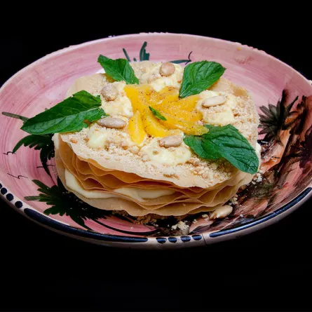 بسطيلة بالحليب