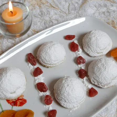 المعمول المحشو بالفاكهة المجفّفة خطوة بخطوة