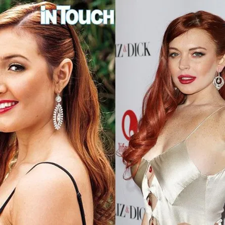 الأخت غير الشقيقة لـ Lindsay Lohan تجري 5 عمليات لتشبهها