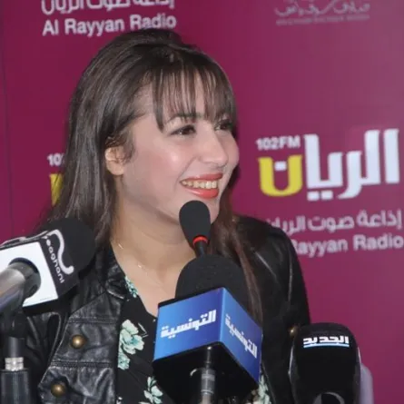 جنات تغضب الصحافيين في مهرجان "ربيع سوق واقف"