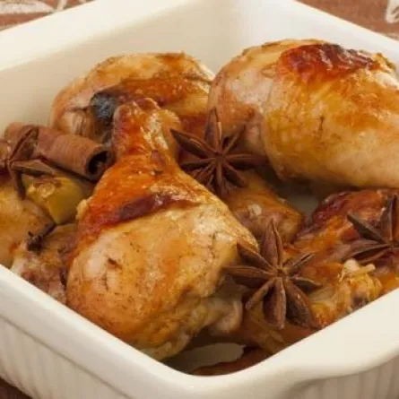 الدجاج مع الصويا:طبق صيني دسم