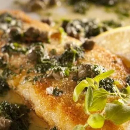 السمك مع صلصة الزيتون:خفيف ومغذٍ