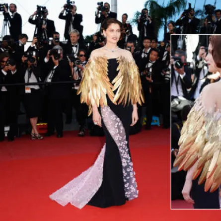 Laetitia Casta تخطئ في حق فستان Dior