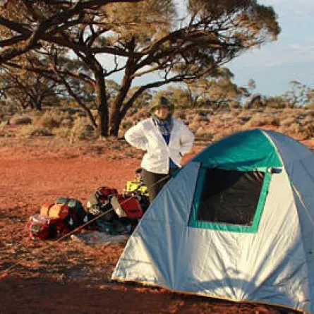 شهر عسل على دراجة هوائية