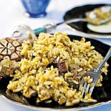 يخنة الأرز على الطريقة الروسية