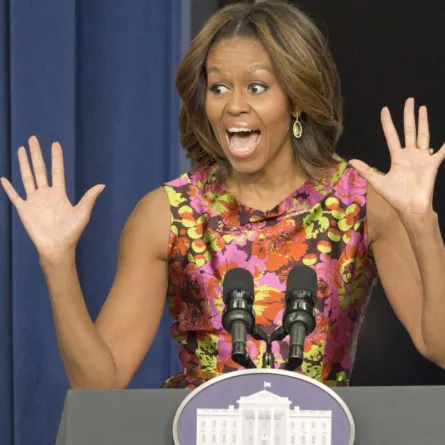 ميشال أوباما في مسلسل كوميدي