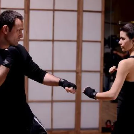 بعد بيرين سات فنانات تركيا يتعلمنّ فنون القتال