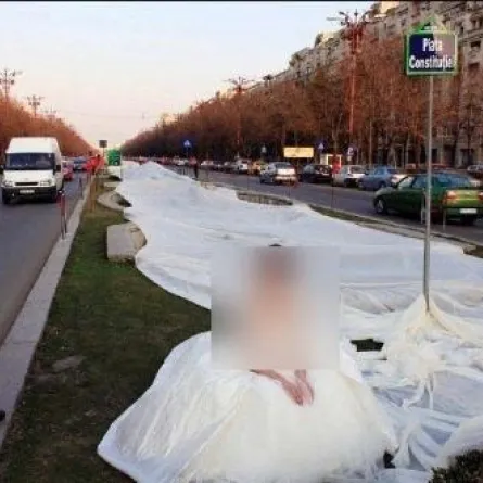 أطول فستان زفاف يدخل غينيس