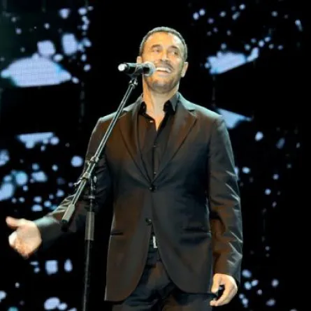 شيرين وكاظم في ليلة طربية في دبي