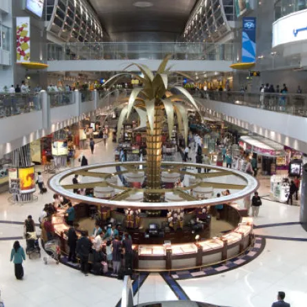 مطار دبي ثاني أكبر مطارات العالم من حيث عدد الركاب