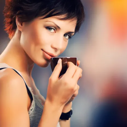 القهوة تسبب تقلصًا لثدي النساء