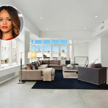 الحداثة والفخامة في شقّة Rihanna الجديدة