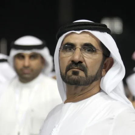 الشيخ محمد بن راشد آلـ مكتوم  يزور دبي مول من دون موكب