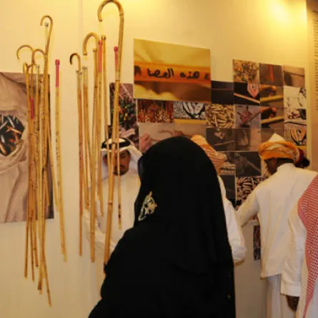 افتتاح معرض "العصا والمأرب" لفاطمة باعظيم