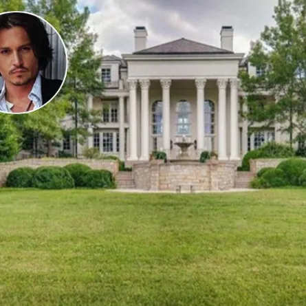 فخامة كلاسيكية في قصر Johnny Depp المنيف