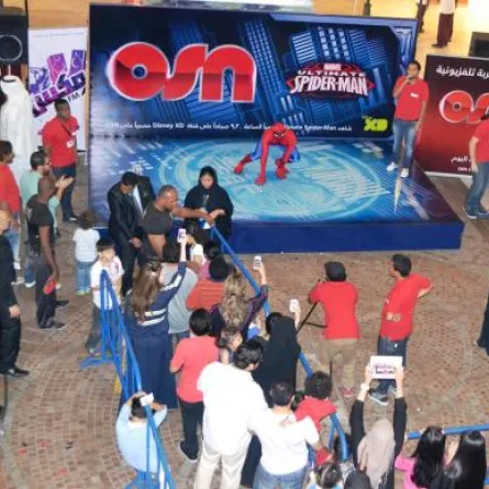 "سبايدر مان" يلتقي عشاقه في السعودية