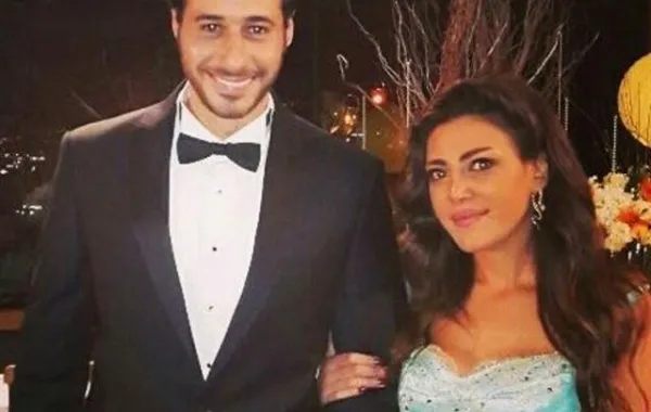 ريهام حجّاج وأحمد السعدني يسخران من شائعة زواجهما