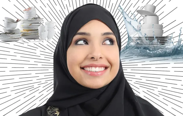 سعوديات يقدمن خدمة "غسيل المواعين" في رمضان