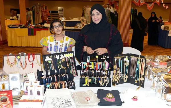 الأميرة سحاب بنت عبدالله آل سعود ترعى معرض «زبرة العيد 2»