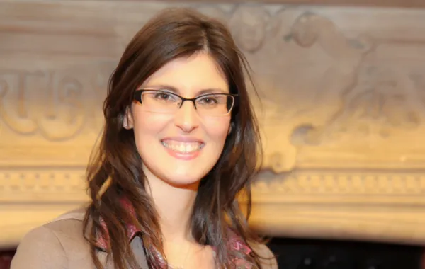 الفلسطينية ليلى موران في البرلمان البريطاني