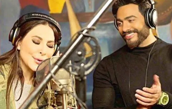 وأخيراً.. طرح الدويتو المنتظر بين إليسا وتامر حسني "ورا الشبابيك"