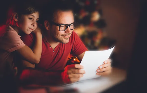 رسالة من ابن لأبيه بعد نجاحه