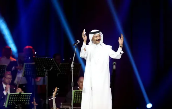 كواليس حفل عبادي الجوهر  وجابر الكاسر وراشد الفارس على مسرح مركز الملك فهد الثقافي في الرياض
