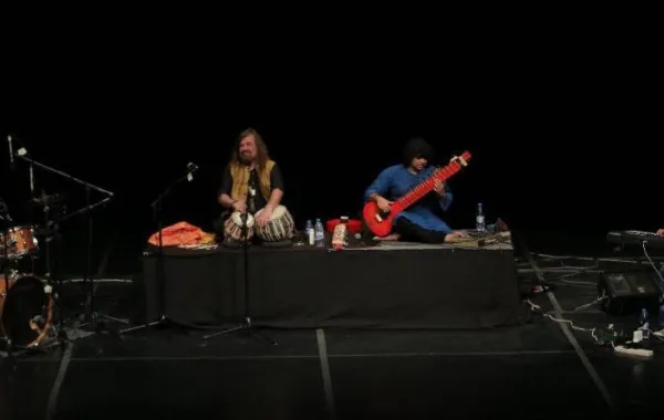 الموسيقار الهندي العالمي "نيلادري كومار كوارتيت" في جرش