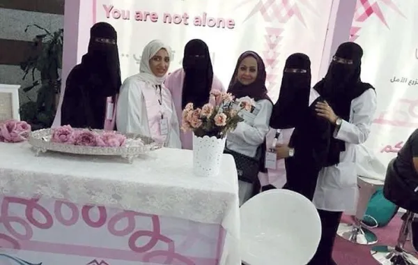 متعافيات من السرطان في الشرقية يعبرن عن سعادتهن باليوم الوطني السعودي