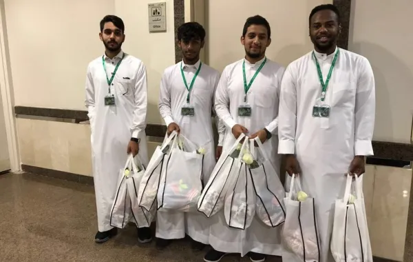 مستشفيات صحة جدة تحتفل باليوم الوطني 87