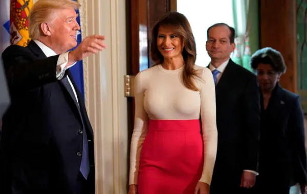 بالصور... سيدة أمريكا الأولى تظهر بحلة جديدة أثارت الانتقادات